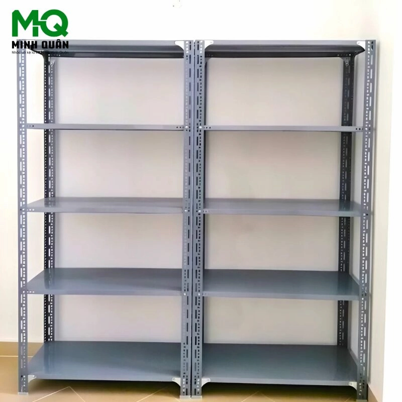 kệ sắt v lỗ 5 tầng