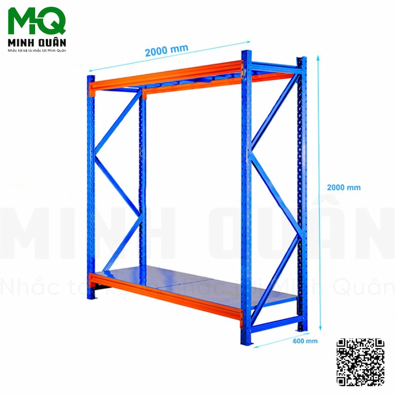 kệ trung tải 2 tầng