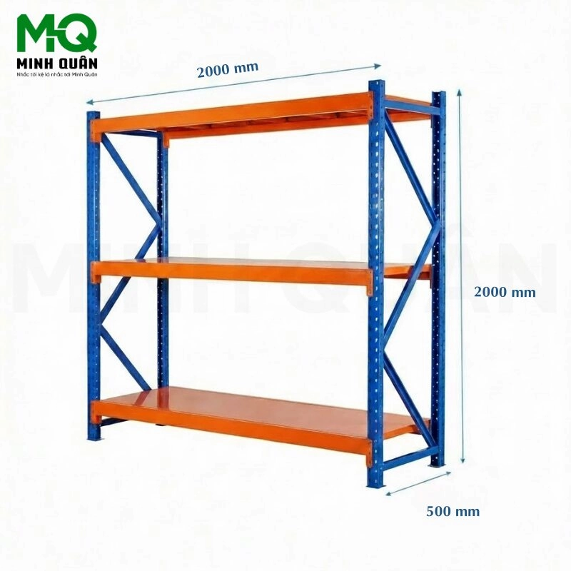 kệ trung tải 3 tầng