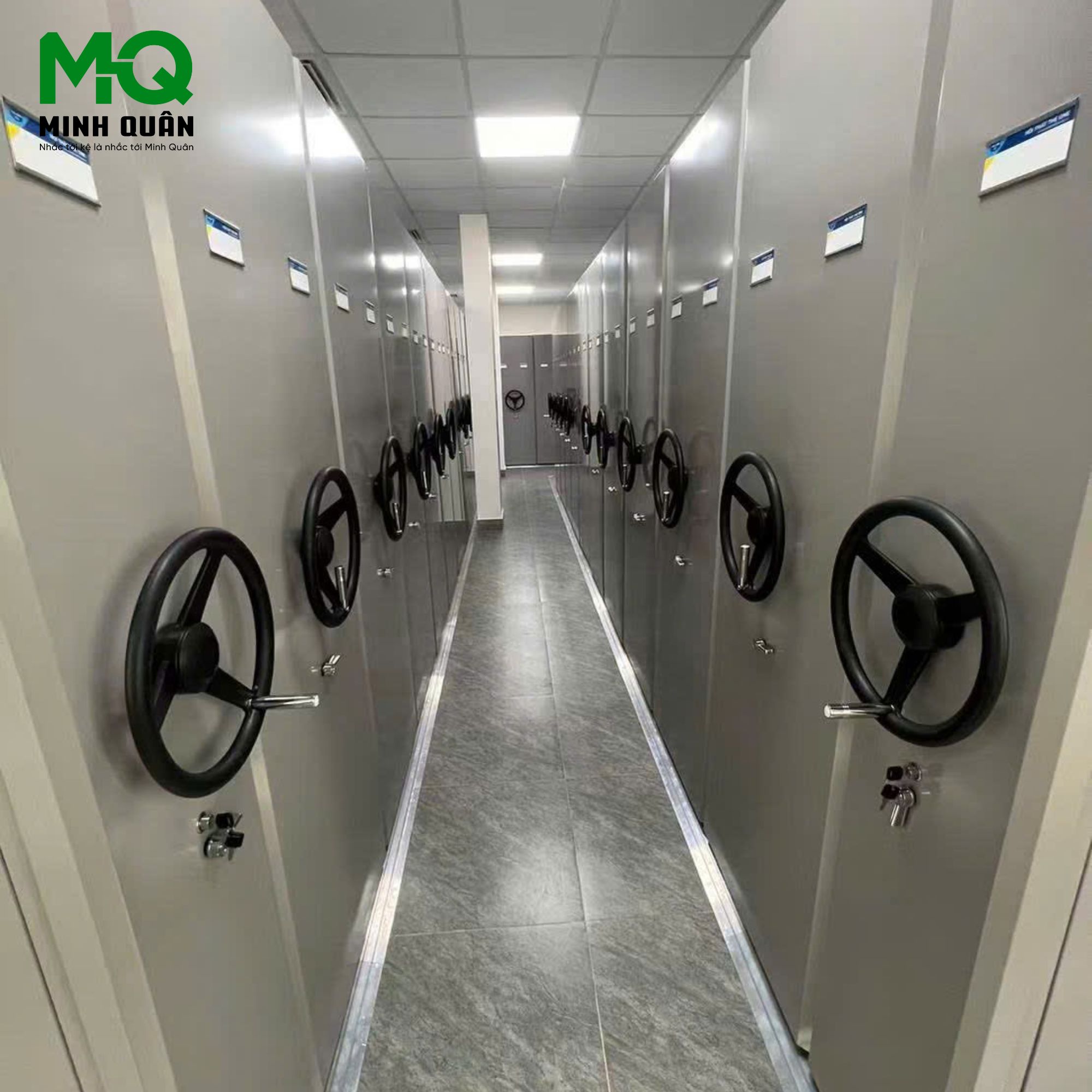 Kệ Tay Quay Mobile Shelving